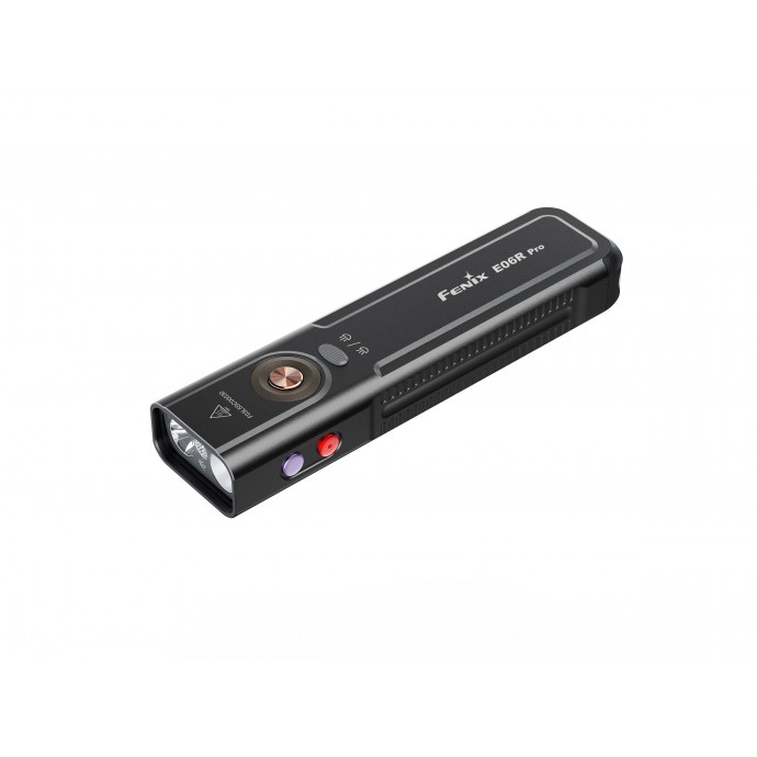 Fenix E06R Pro - Lanternă EDC Flat - 1600 Lumeni - 160 Metri - Black